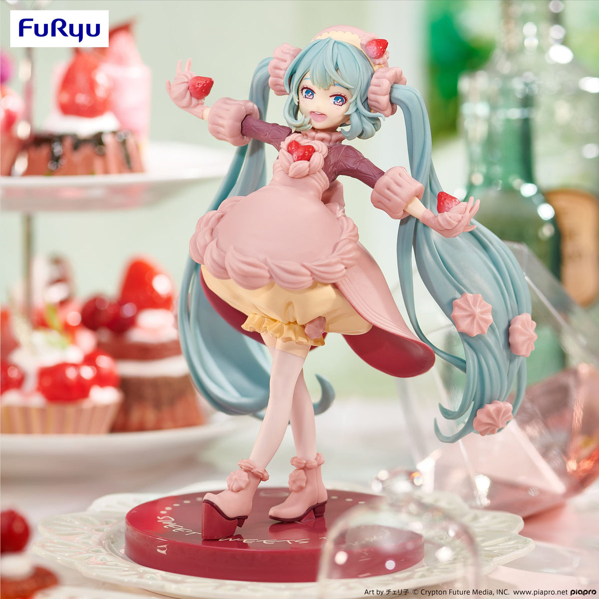 Hatsune Miku - Sweetsweets Series - Strawberry Chocolate Short figure (Furyu)