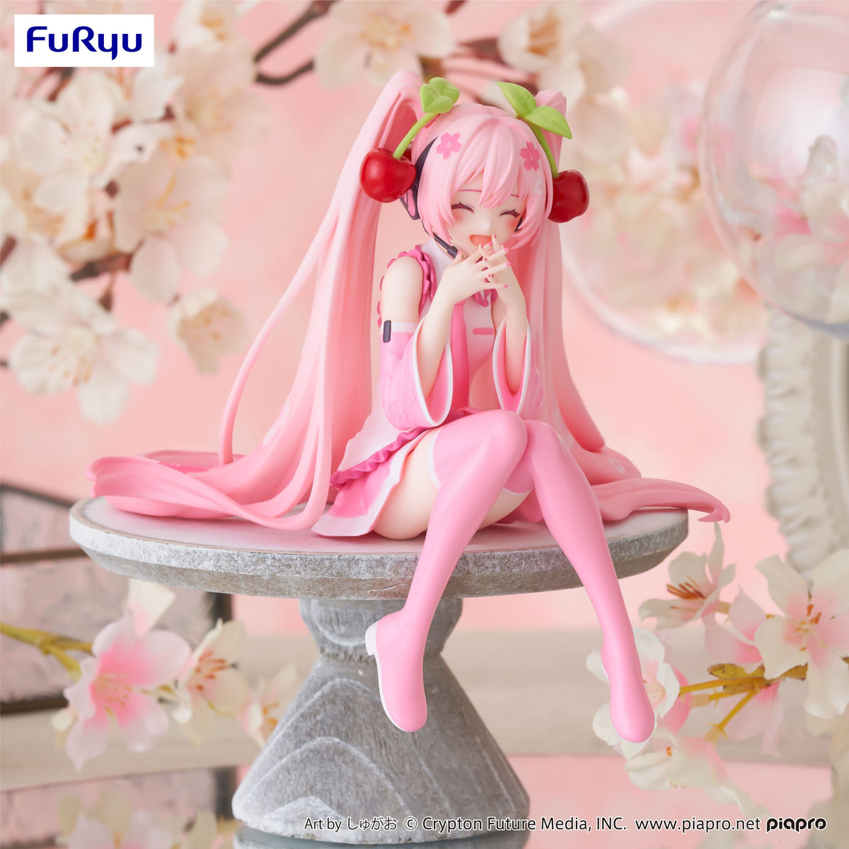 Hatsune Miku - Sakura Miku 2023 Smile - Noodle Stopper figure (Furyu)