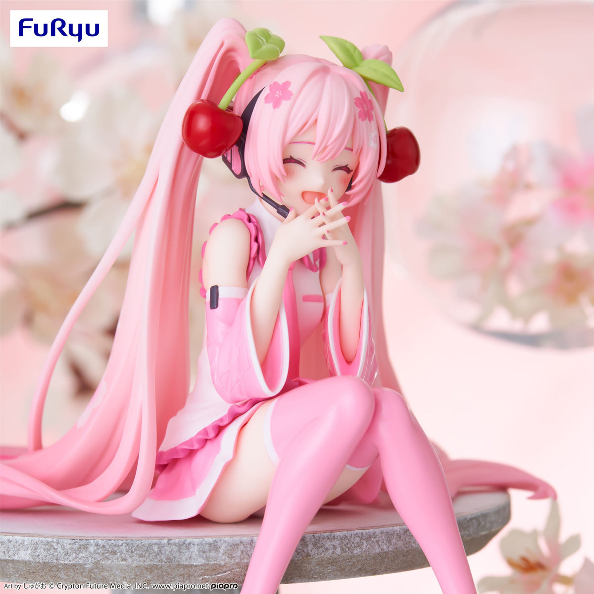 Hatsune Miku - Sakura Miku 2023 Smile - Noodle Stopper figure (Furyu)