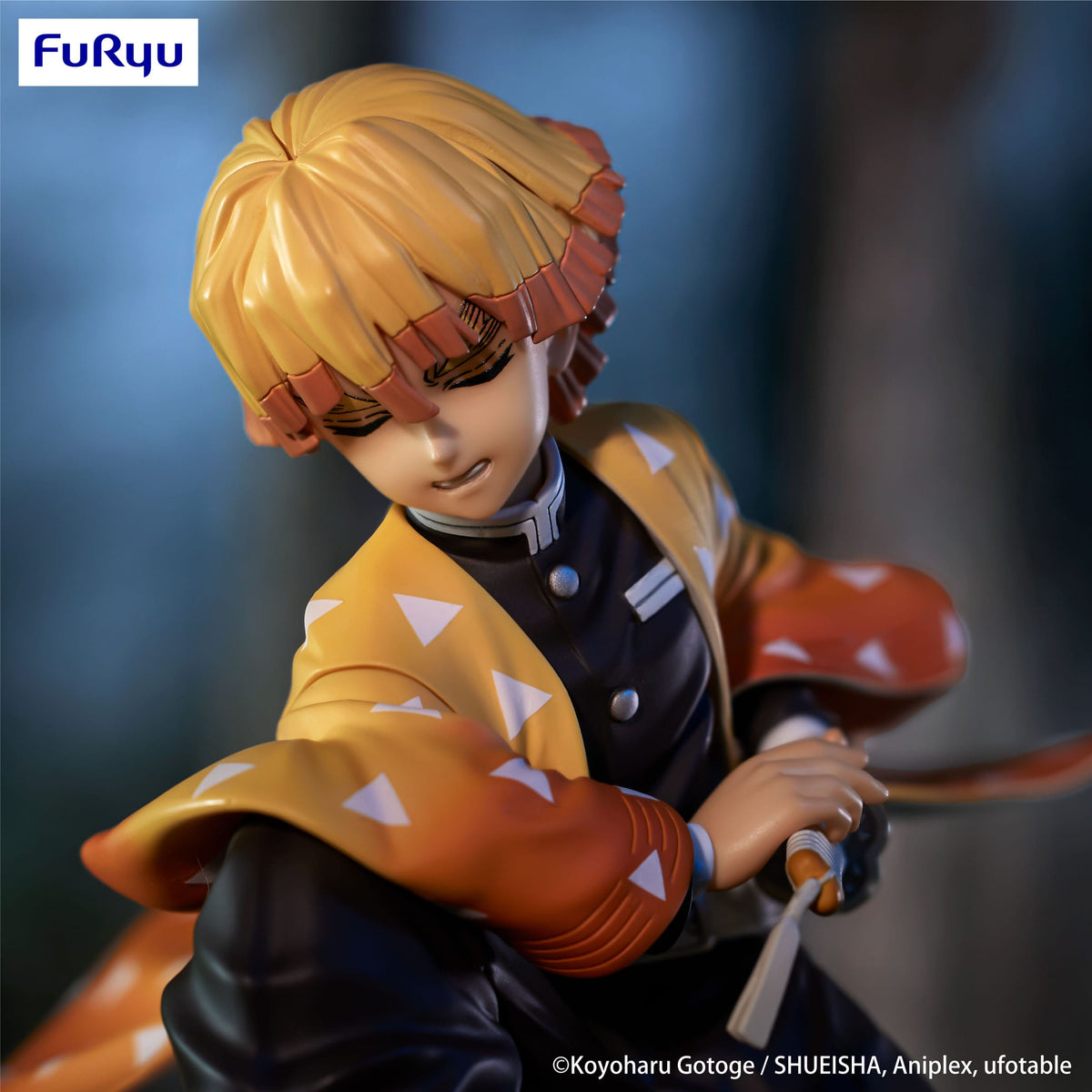 Demon Slayer - Zenitsu Agatsuma - Noodle Stopper figure (Furyu) (re-run)