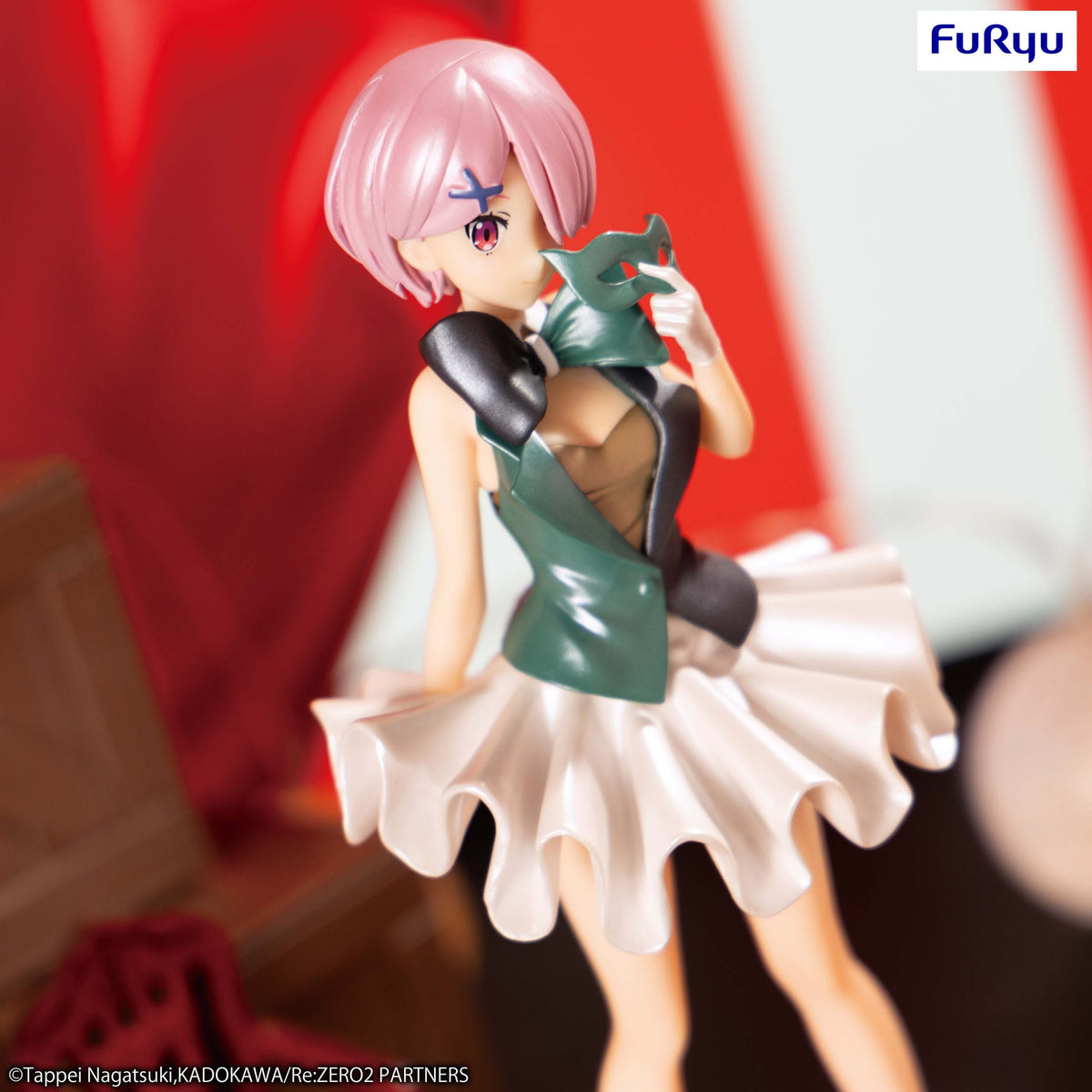 Re:Zero - Ram - in Circus Pearl Color Ver. SSS Figur (Furyu)