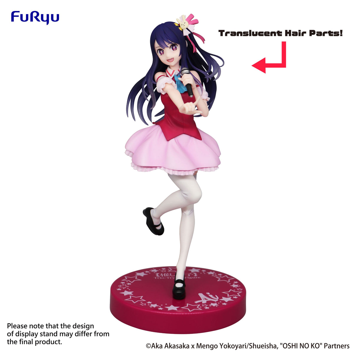OSHI NO KO / Mein*Star - Ai Hoshino - Trio -Try -IT Translucent Parts Ver. figure (Furyu)