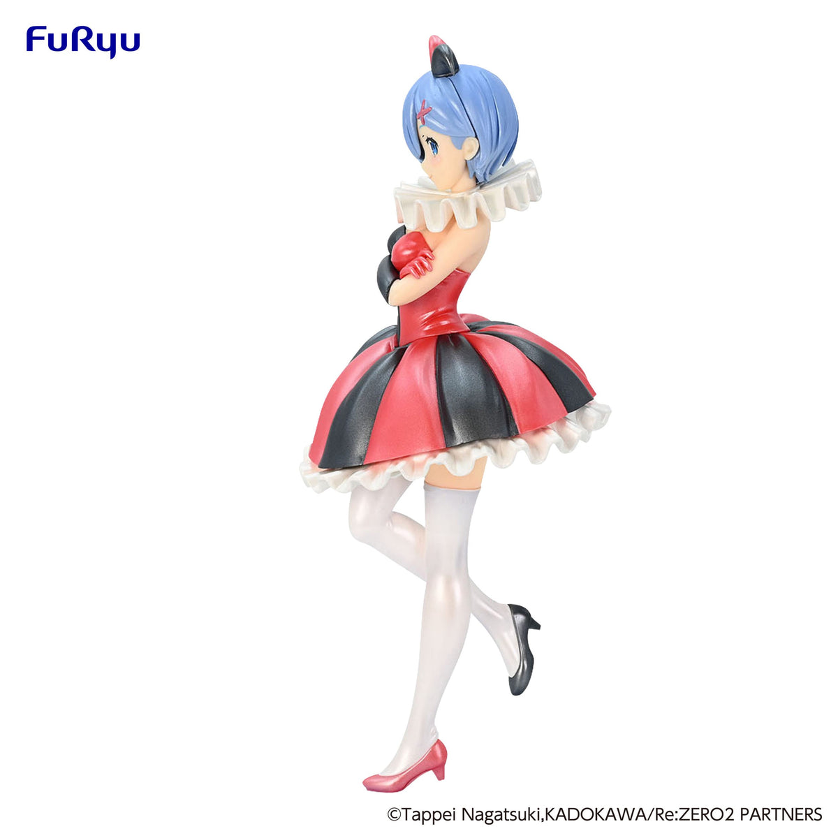 Re:Zero - Rem - in Circus Pearl Color Ver. SSS Figur (Furyu)