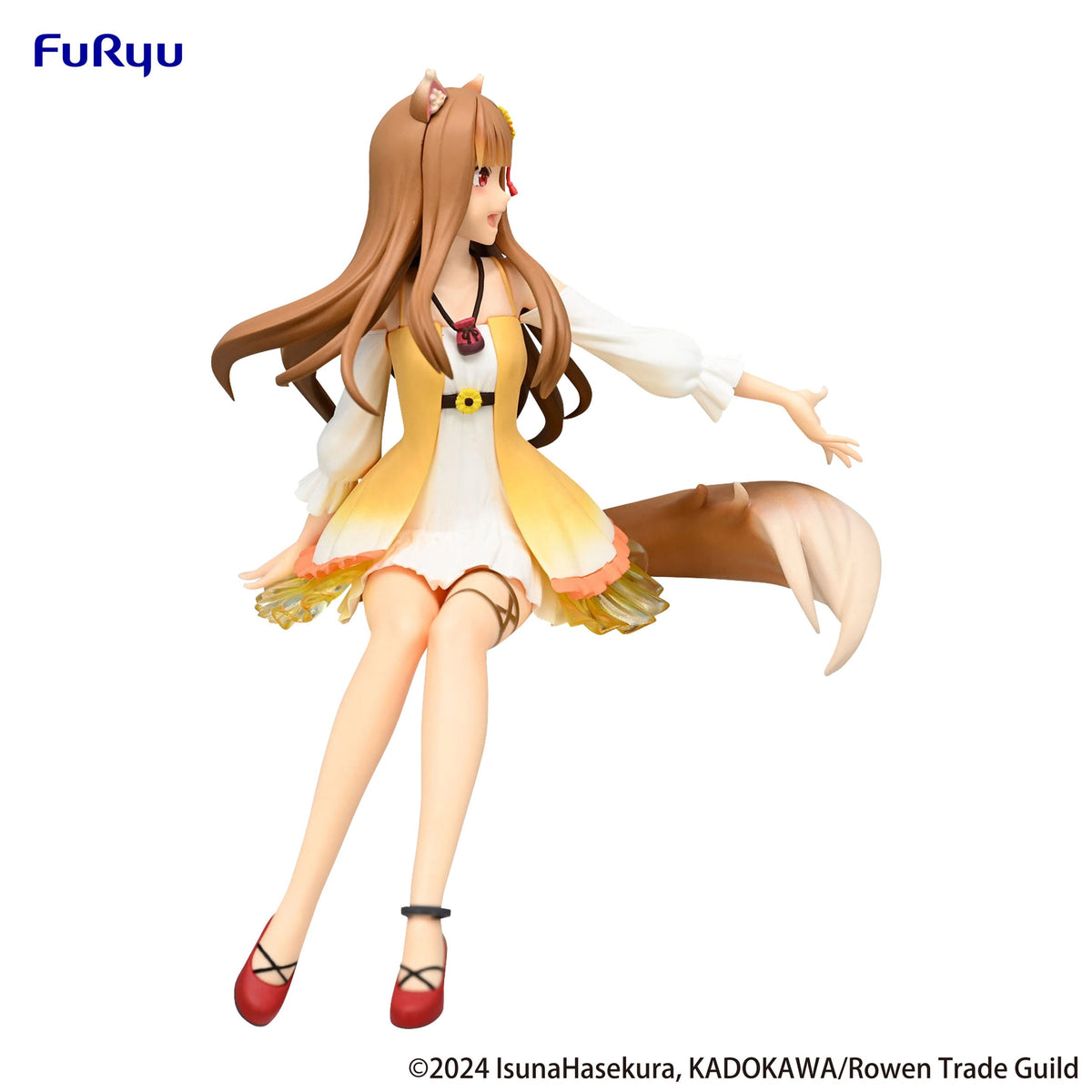 Spice and Wolf - Holo - Sunflower Dress Ver. Noodle stopper figure (Furyu)