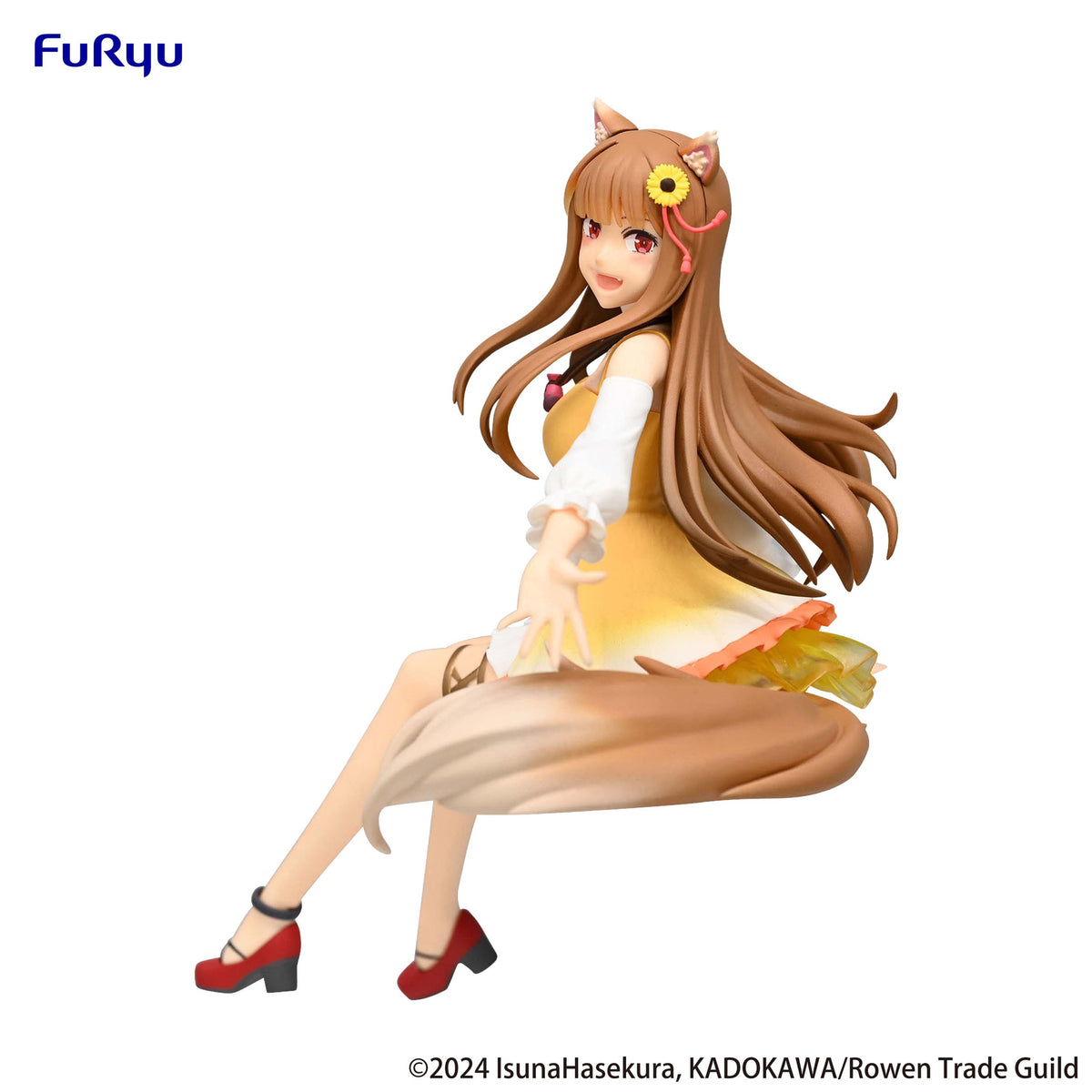 Spice and Wolf - Holo - Sunflower Dress Ver. Noodle stopper figure (Furyu)