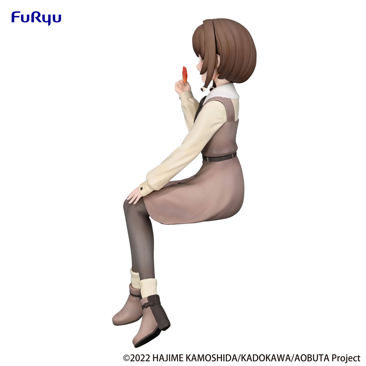 Rascal does not dream of bunny girl senpai - kaede Aszagawa - autumn outfit noodle stopper figure (Furyu)