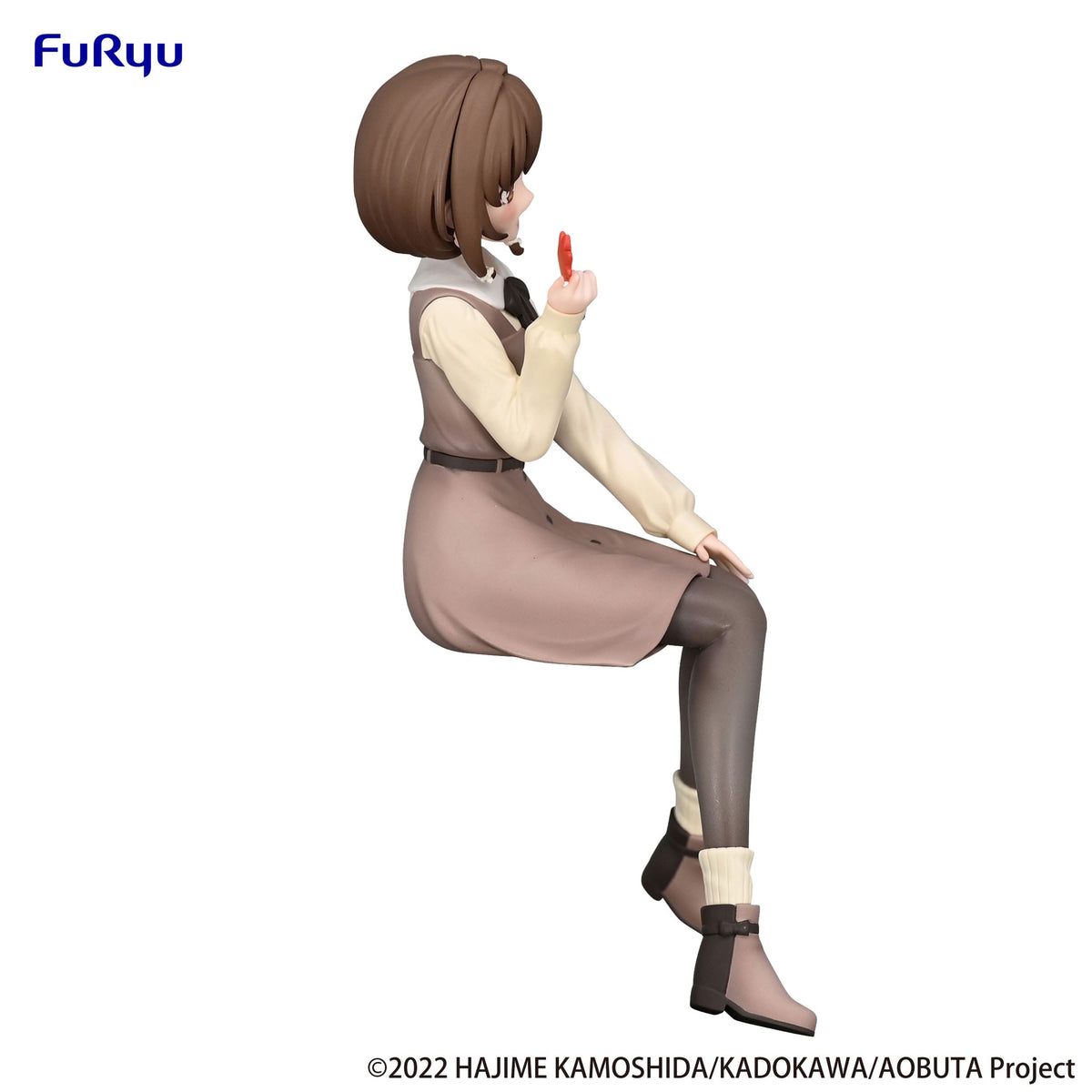 Rascal does not dream of bunny girl senpai - kaede Aszagawa - autumn outfit noodle stopper figure (Furyu)