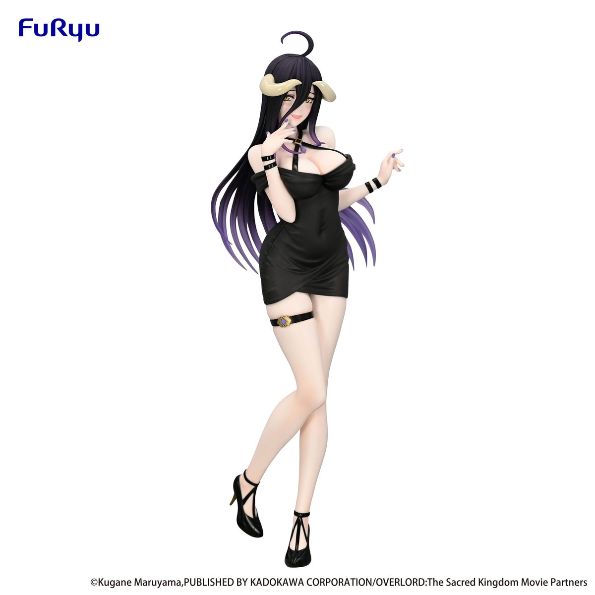 Overlord - Albedo - Mini Dress Trio -Try -IT figure (Furyu)