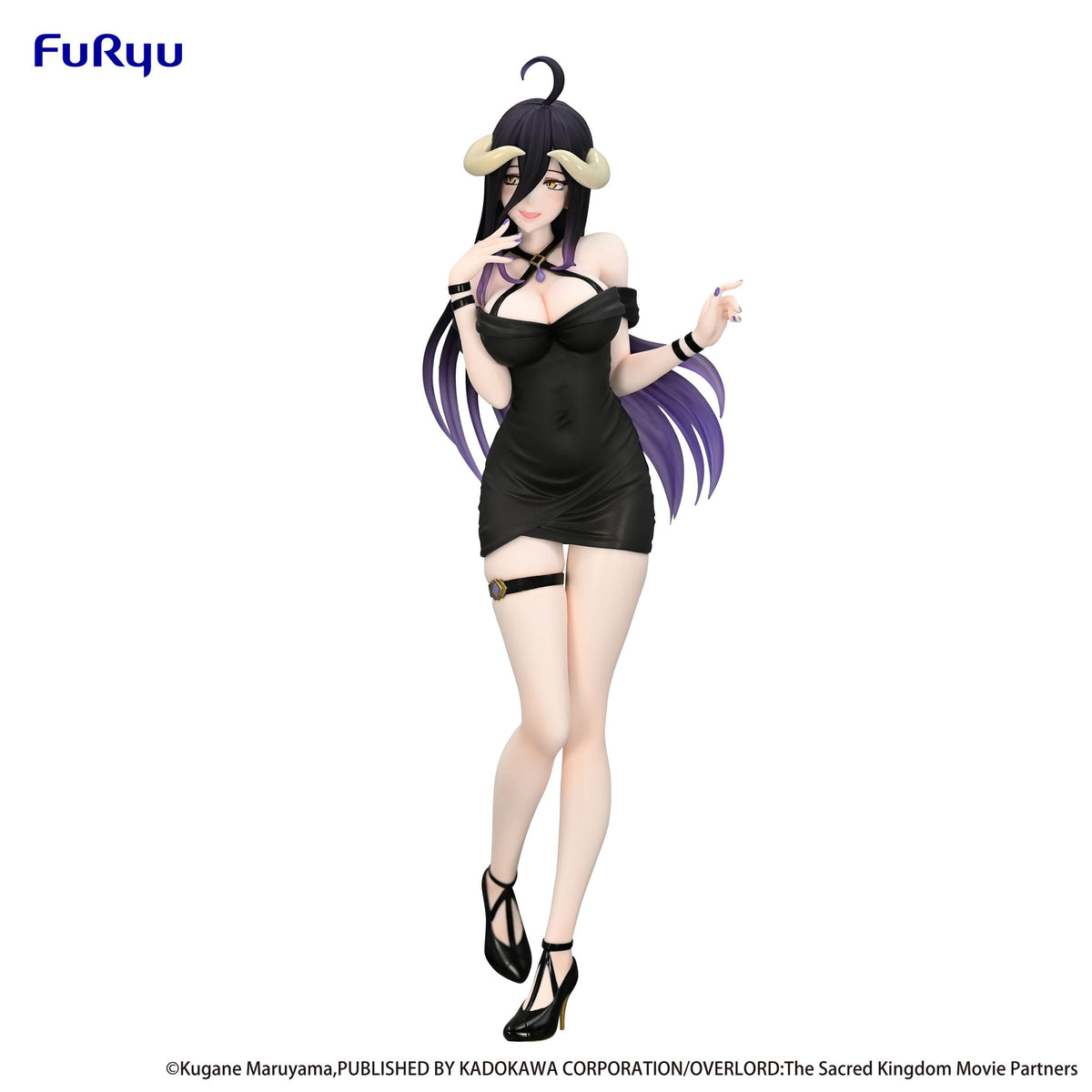 Overlord - Albedo - Mini Dress Trio -Try -IT figure (Furyu)