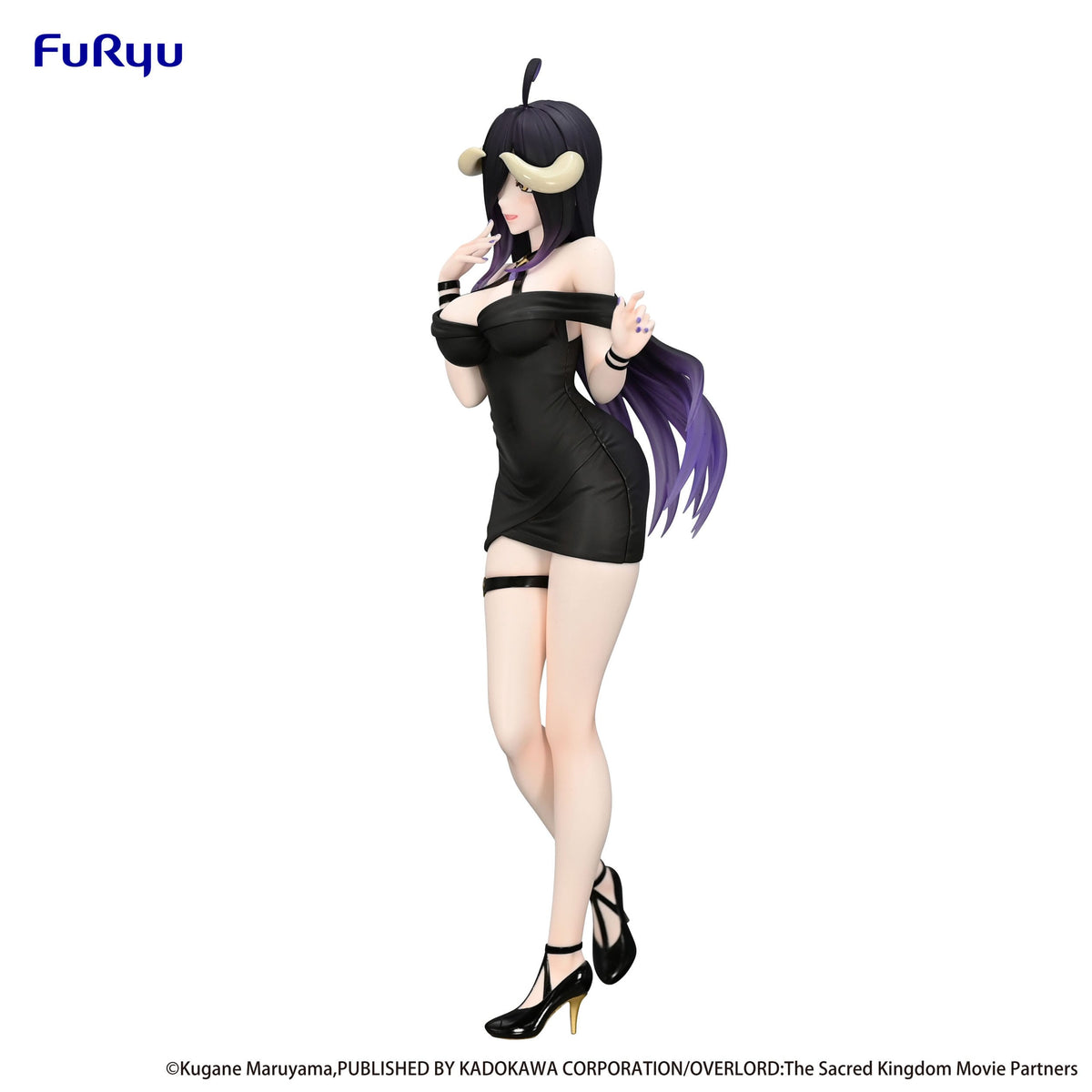 Overlord - Albedo - Mini Dress Trio -Try -IT figure (Furyu)
