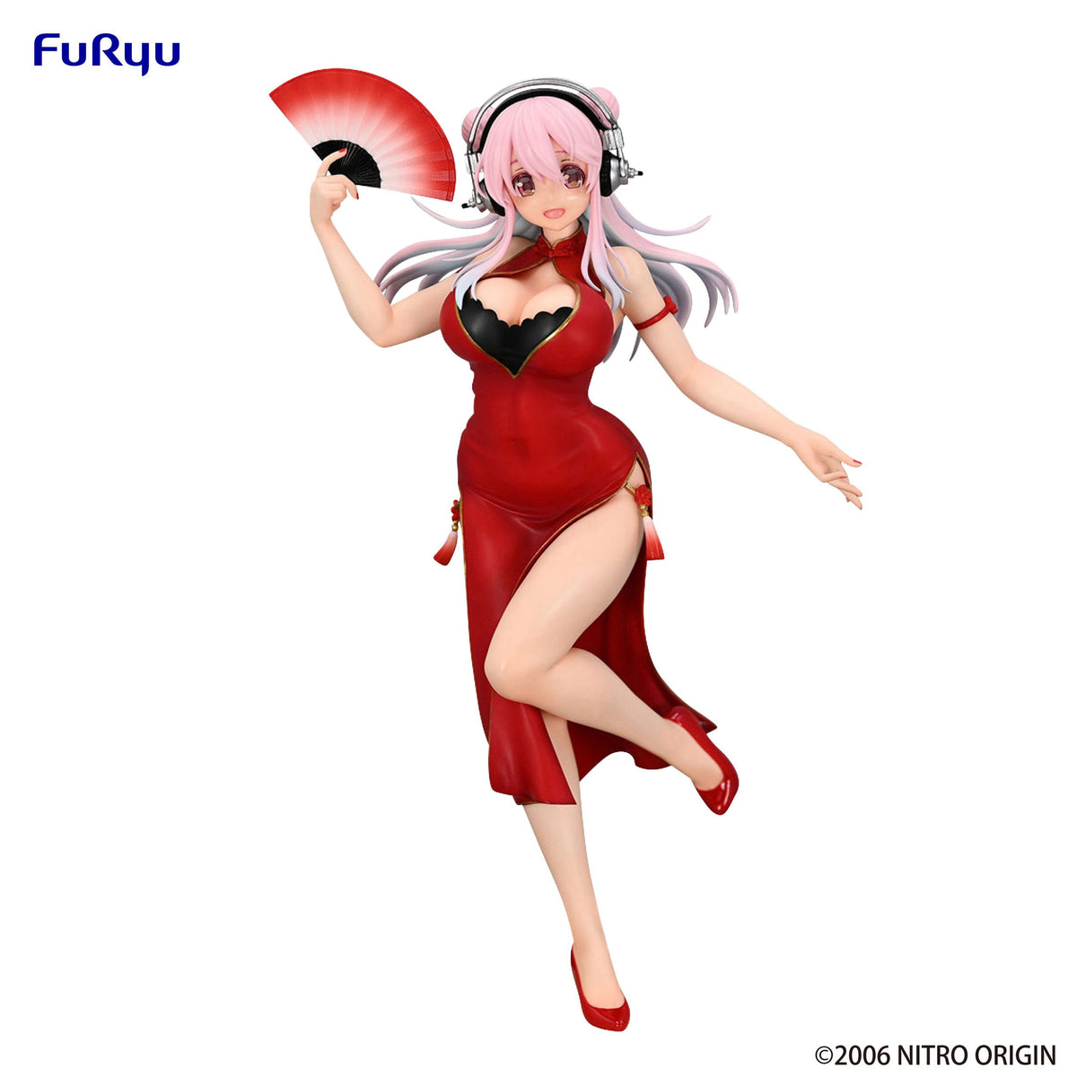 Super Sonico - China Dress Trio-Try-iT Figur (Furyu)