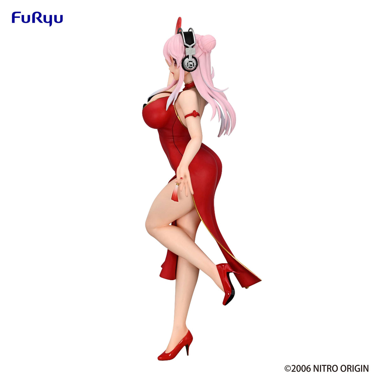 Super Sonico - China Dress Trio-Try-iT Figur (Furyu)