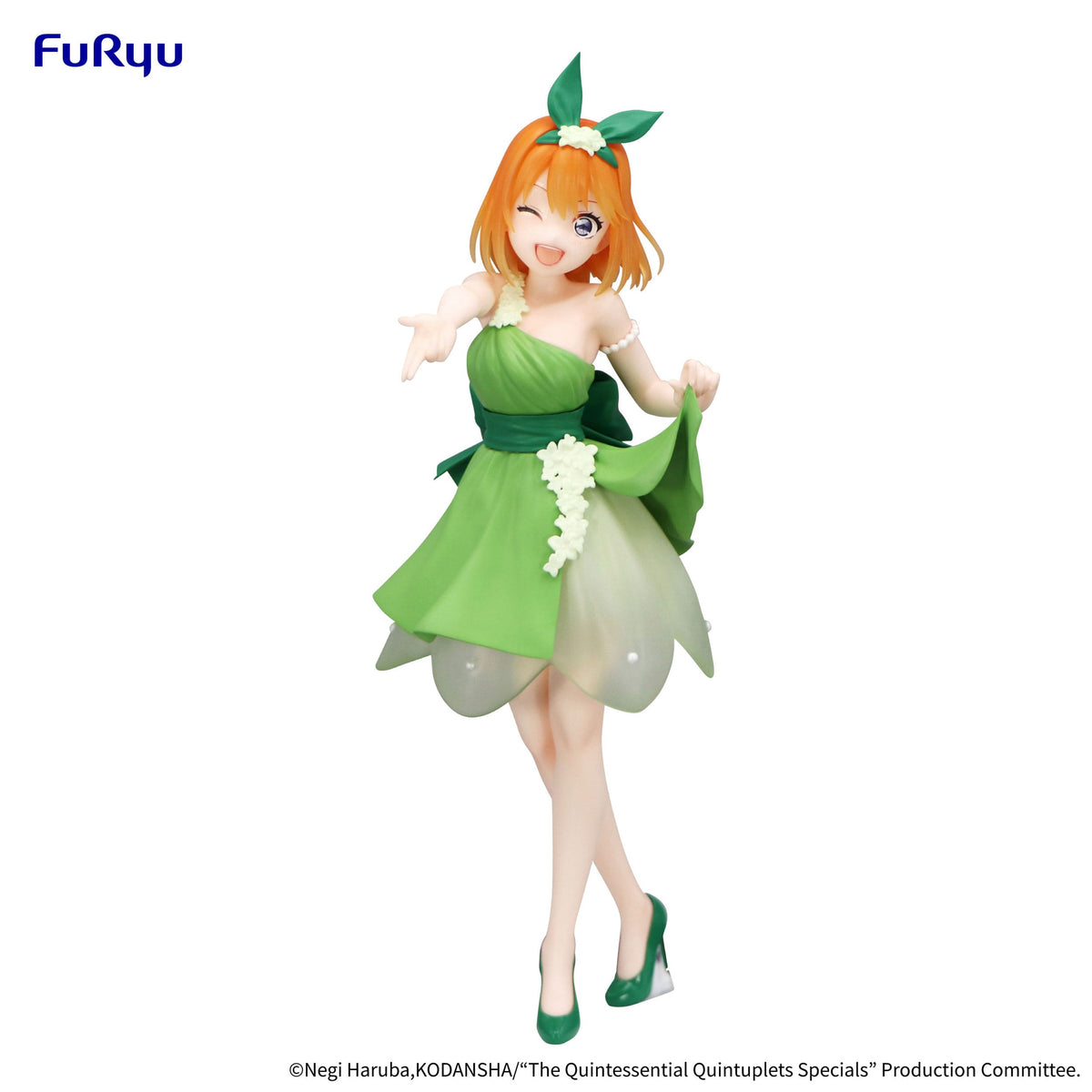The Quintessential Quintuplets - Yotsuba Nakano - Pastel Dress Trio-Try-iT Figur (Furyu)
