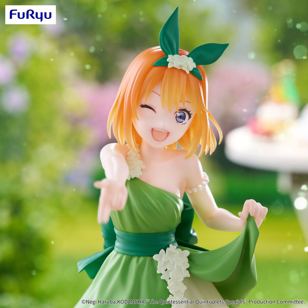 The Quintessential Quintuplets - Yotsuba Nakano - Pastel Dress Trio-Try-iT Figur (Furyu)