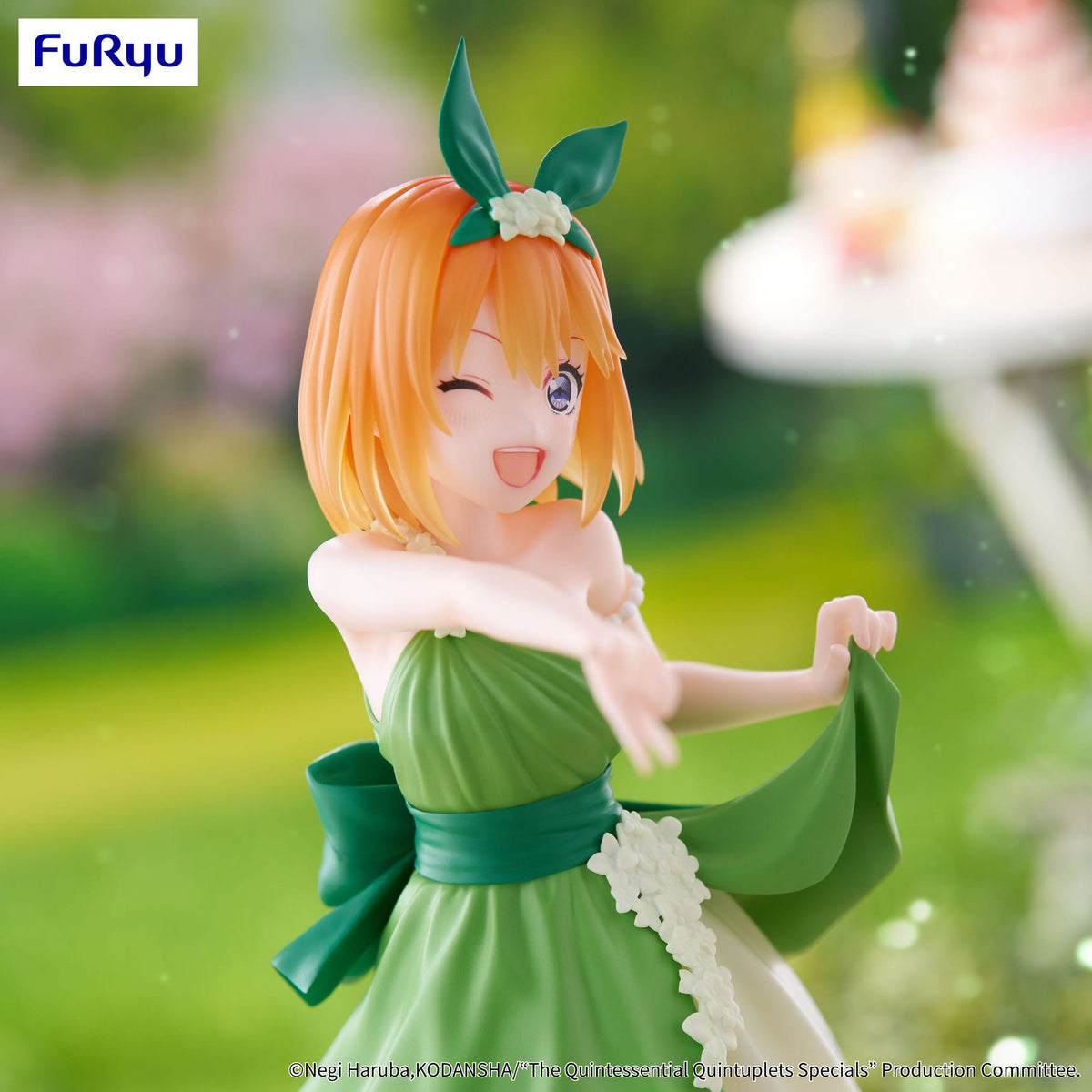 The Quintessential Quintuplets - Yotsuba Nakano - Pastel Dress Trio-Try-iT Figur (Furyu)