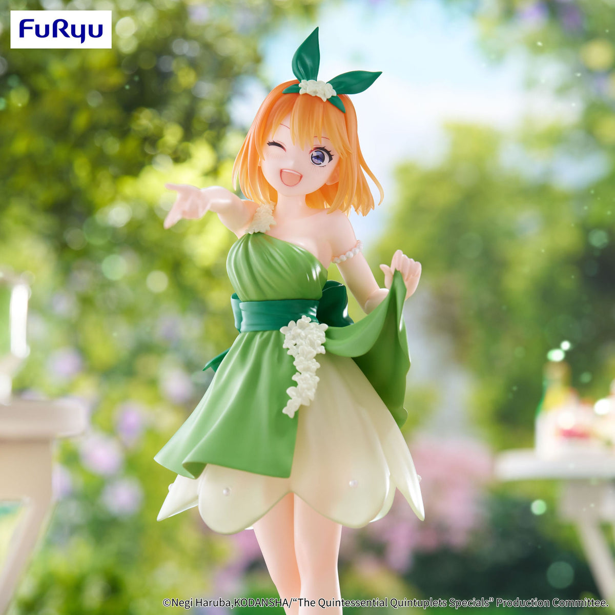 The Quintessential Quintuplets - Yotsuba Nakano - Pastel Dress Trio-Try-iT Figur (Furyu)
