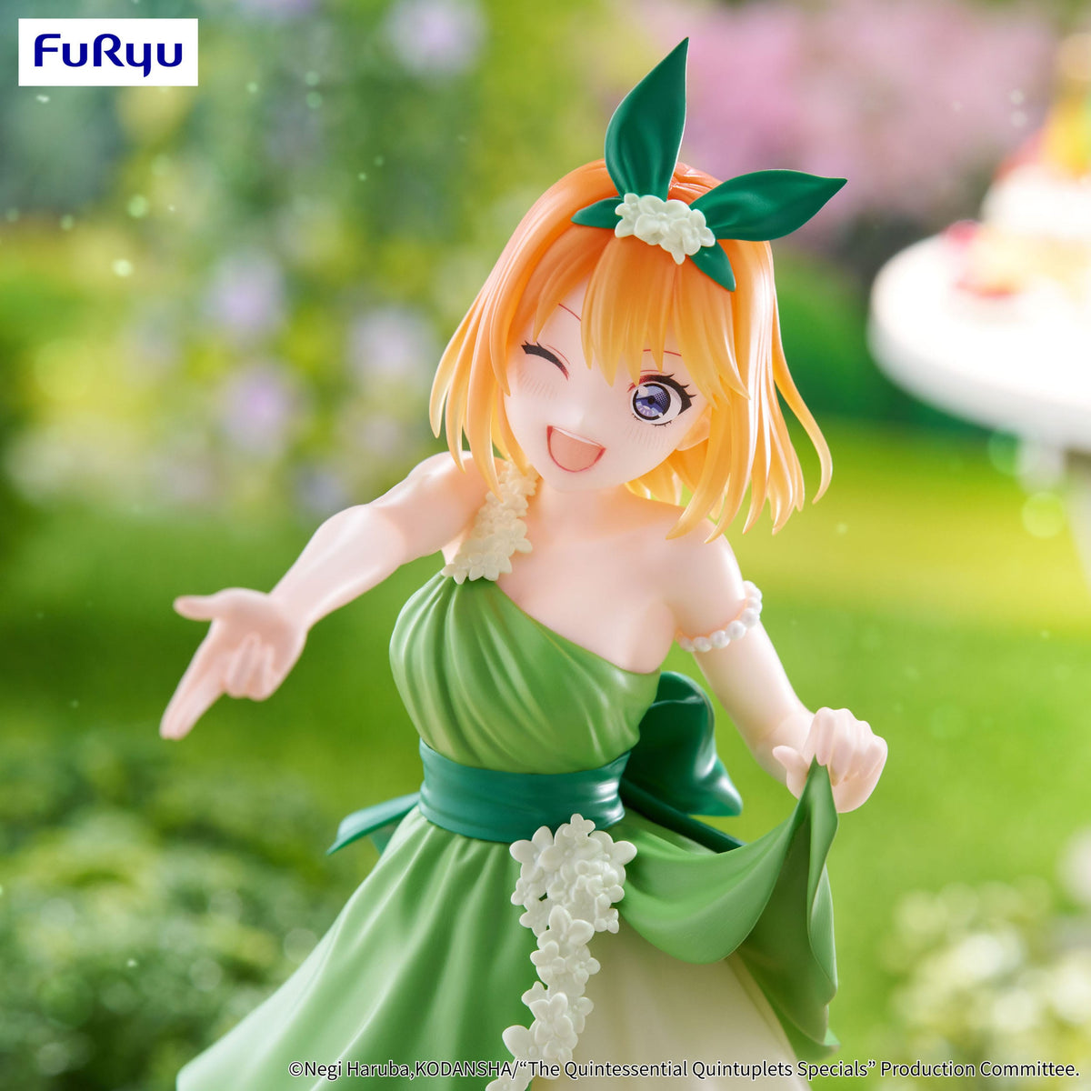 The Quintessential Quintuplets - Yotsuba Nakano - Pastel Dress Trio-Try-iT Figur (Furyu)