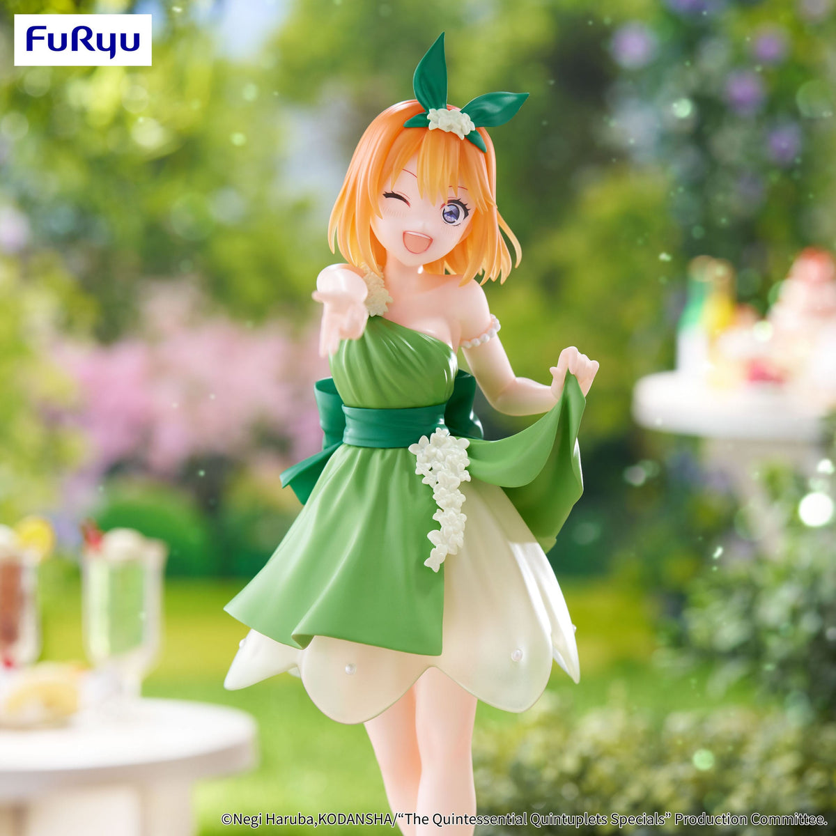 The Quintessential Quintuplets - Yotsuba Nakano - Pastel Dress Trio-Try-iT Figur (Furyu)