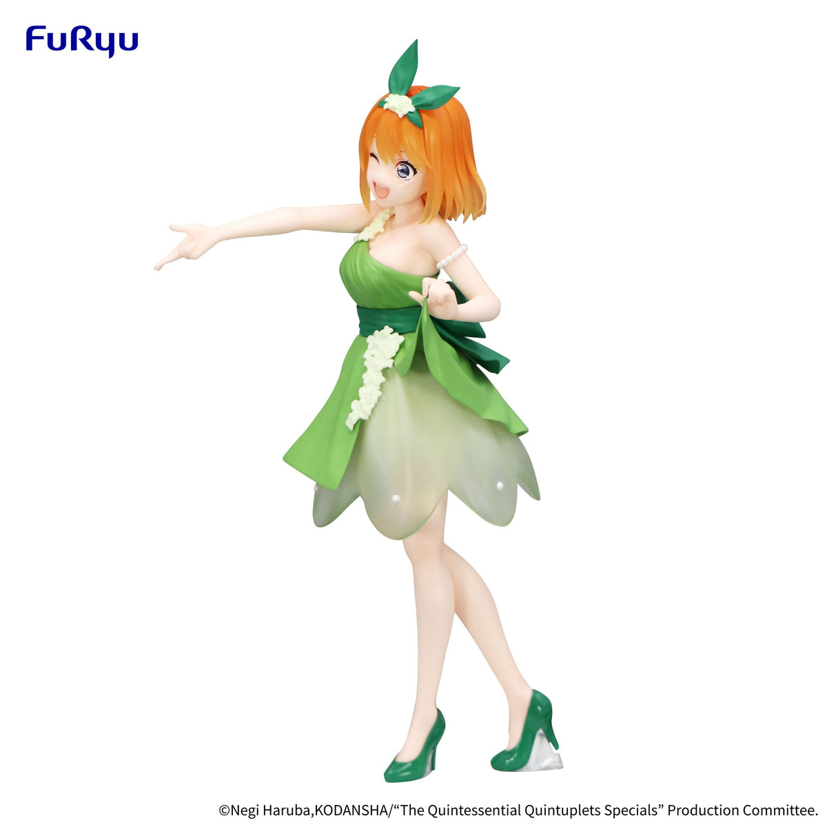 The Quintessential Quintuplets - Yotsuba Nakano - Pastel Dress Trio-Try-iT Figur (Furyu)
