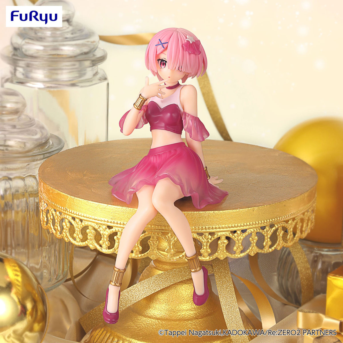 Re:Zero - Ram - Twinkle Party Another Color Noodle Stopper Figur (Furyu)