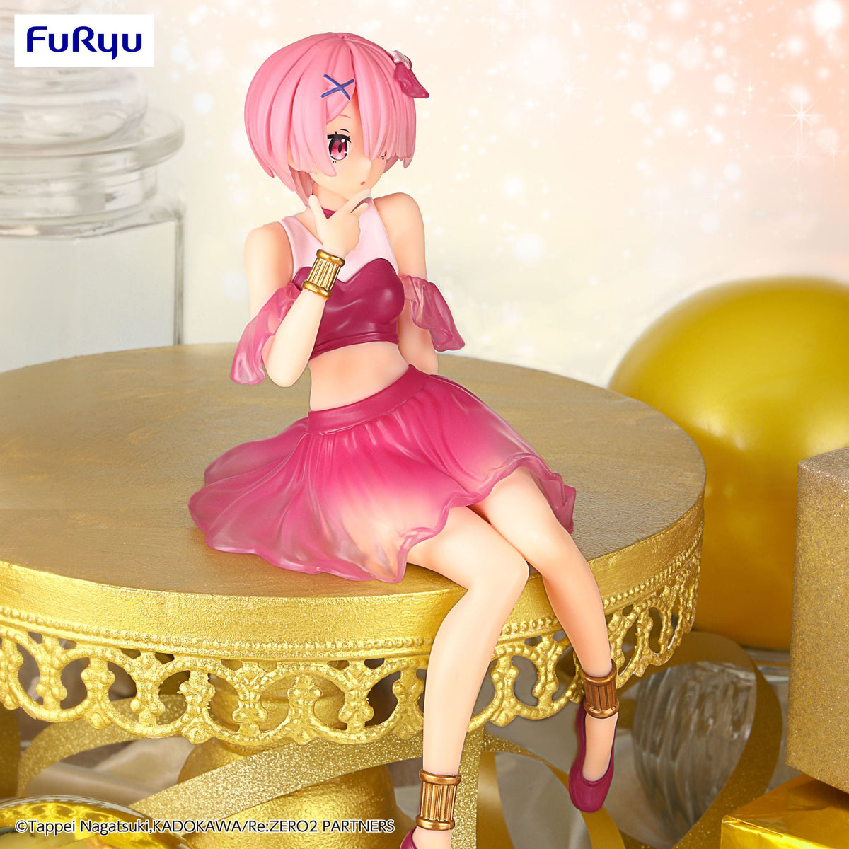Re:Zero - Ram - Twinkle Party Another Color Noodle Stopper Figur (Furyu)