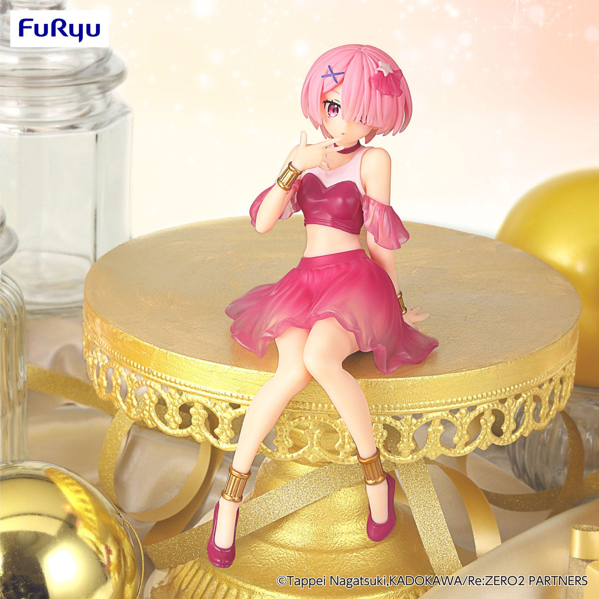 Re:Zero - Ram - Twinkle Party Another Color Noodle Stopper Figur (Furyu)