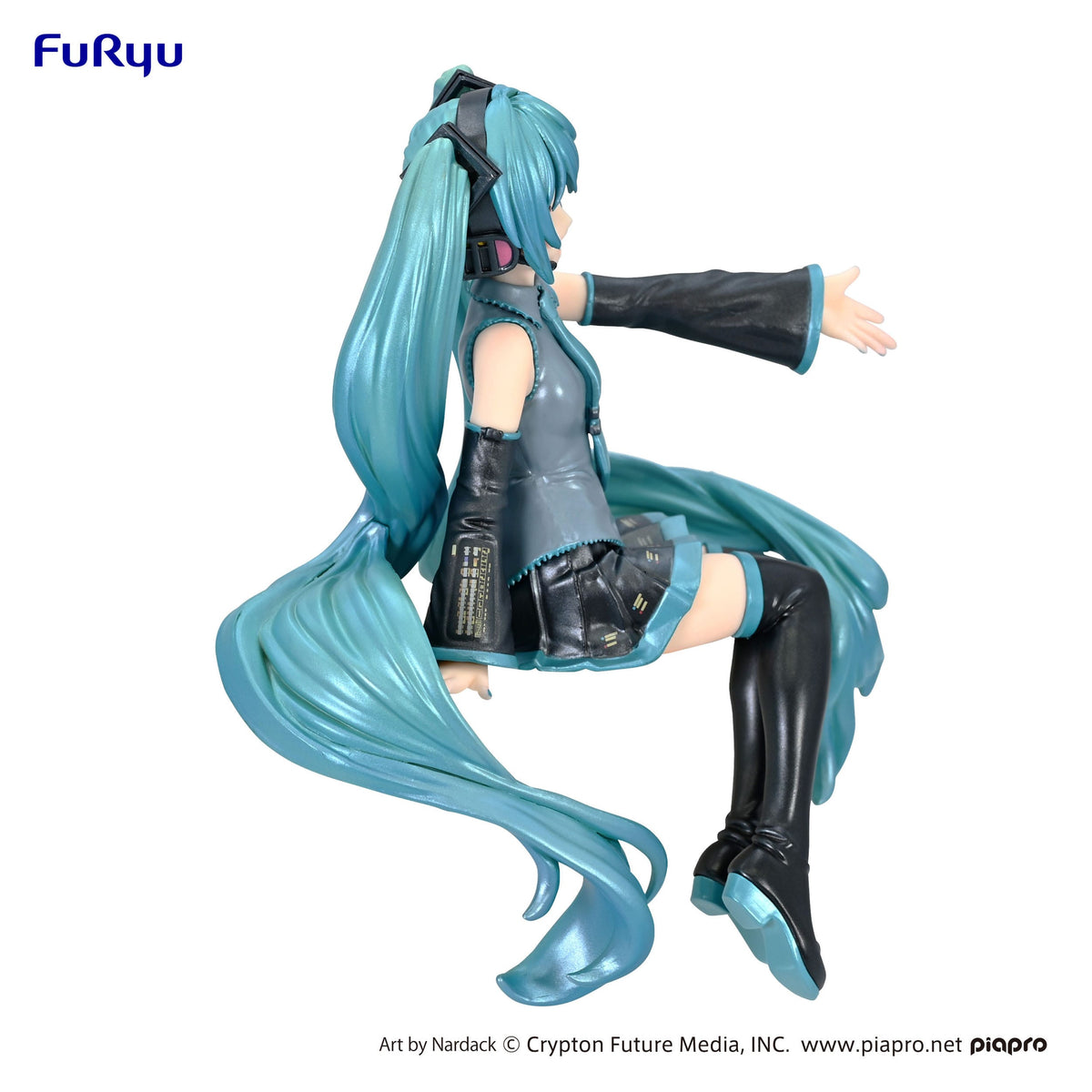 Hatsune Miku - Nardack Pearl Color - Noodle Stopper Figur (Furyu) (OVP Mangel)