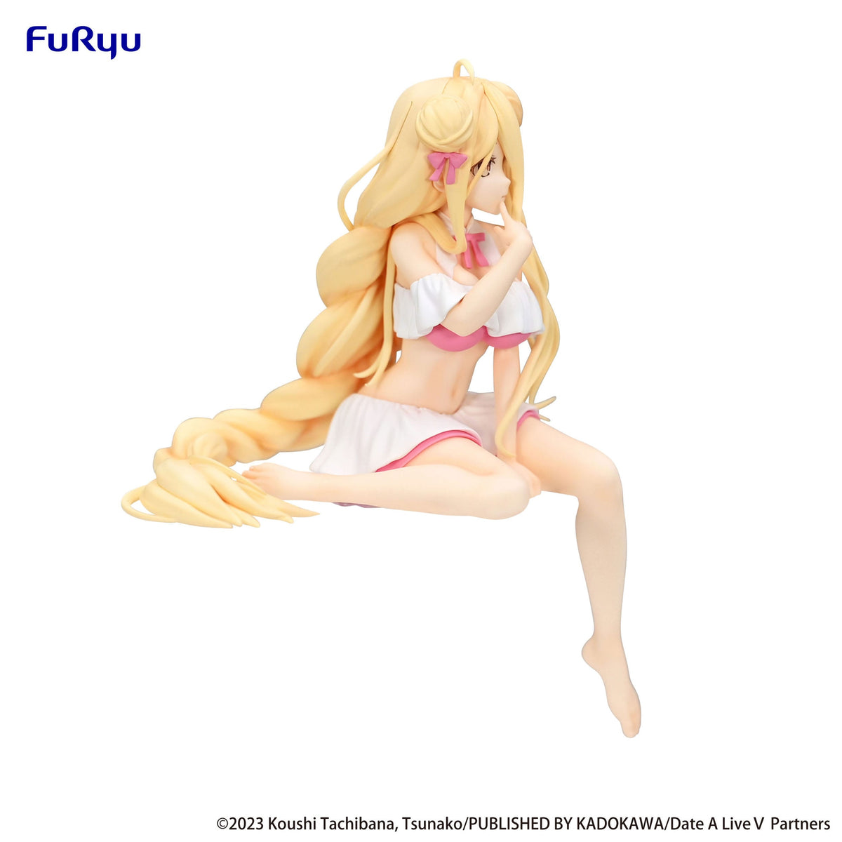 Date A Live - Mukuro Hoshimiya - Swimsuit Noodle Stopper Figur (Furyu) (OVP Mangel)