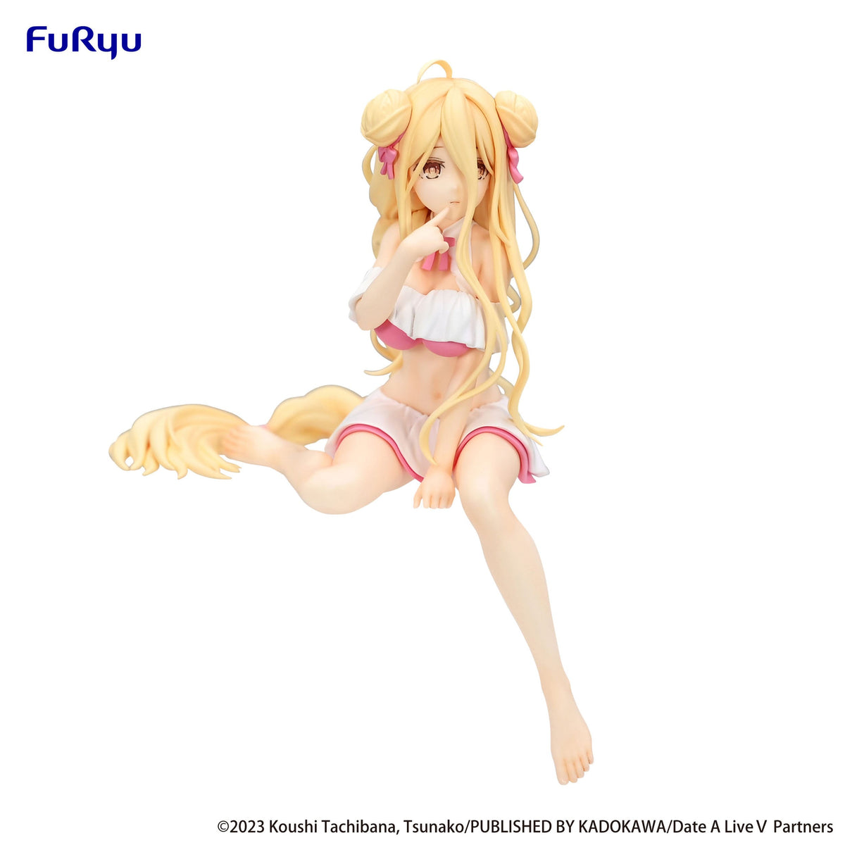 Date A Live - Mukuro Hoshimiya - Swimsuit Noodle Stopper Figur (Furyu) (OVP Mangel)