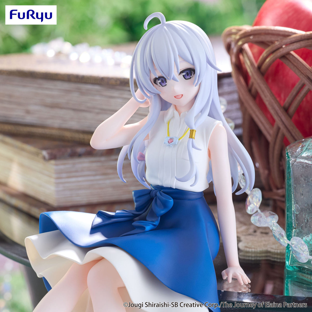 Wandering Witch: The Journey of Elaina - Elaina - Flared Skirt Noodle Stopper figure (Furyu) (OVP deficiency)