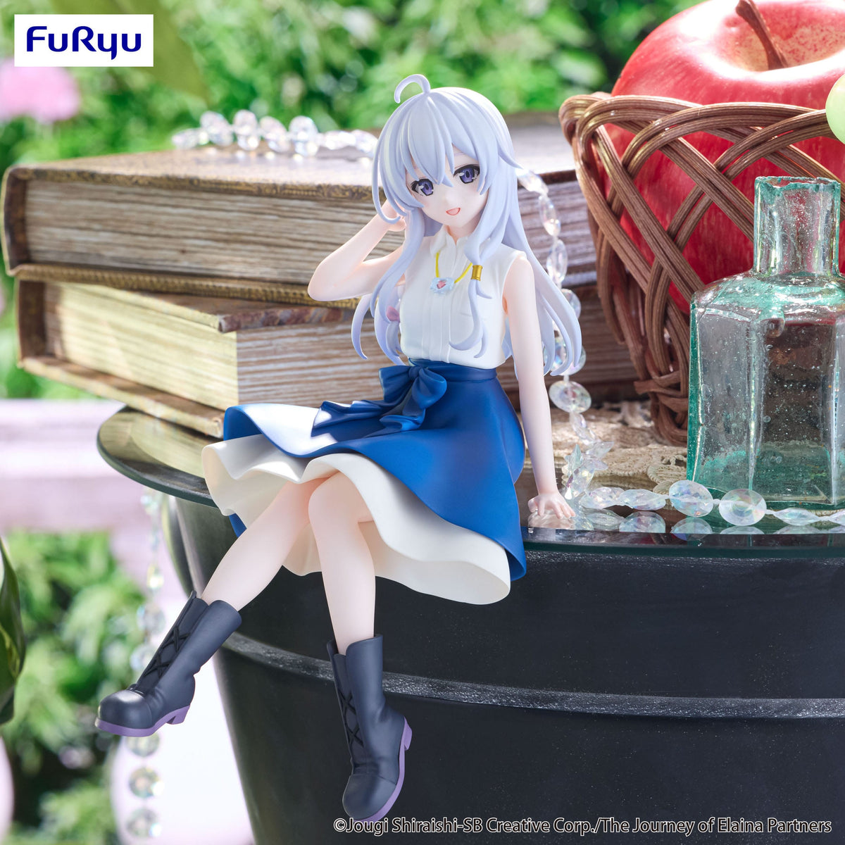 Wandering Witch: The Journey of Elaina - Elaina - Flared Skirt Noodle Stopper figure (Furyu) (OVP deficiency)