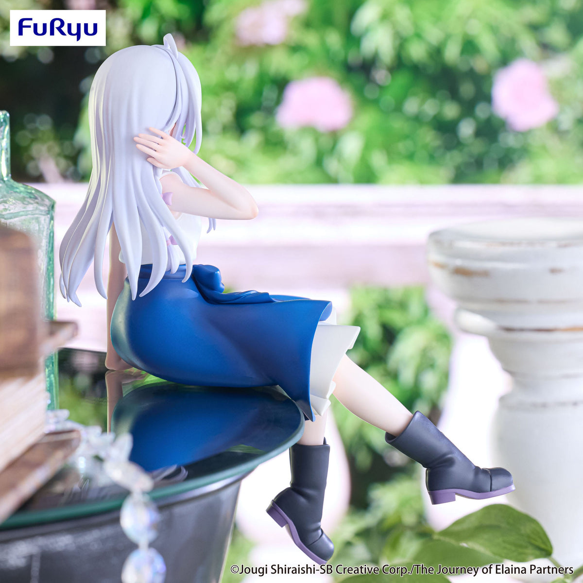 Wandering Witch: The Journey of Elaina - Elaina - Flared Skirt Noodle Stopper figure (Furyu) (OVP deficiency)