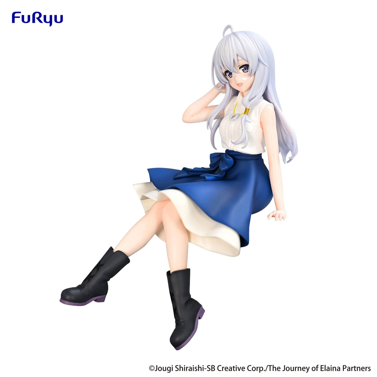 Wandering Witch: The Journey of Elaina - Elaina - Flared Skirt Noodle Stopper figure (Furyu) (OVP deficiency)