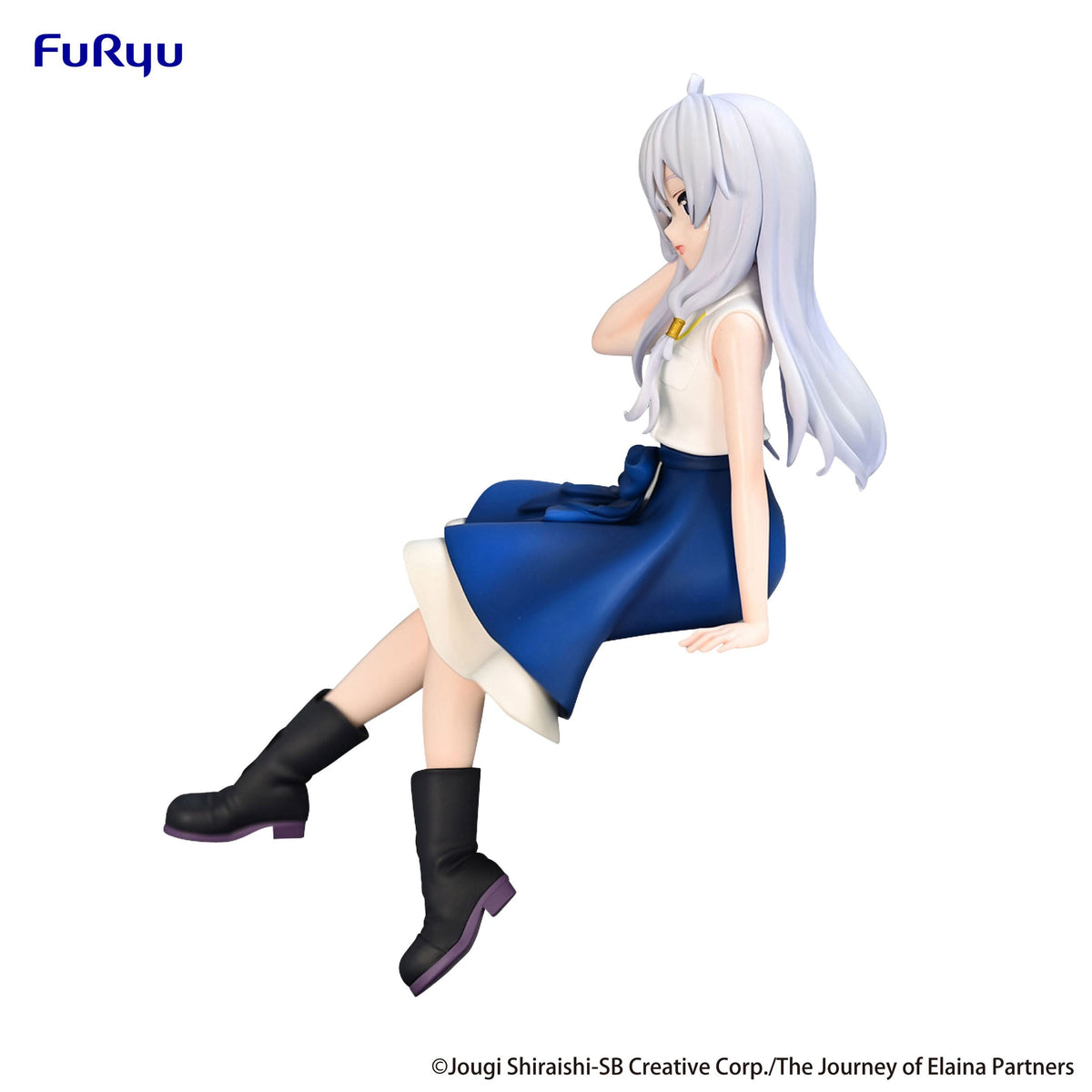 Wandering Witch: The Journey of Elaina - Elaina - Flared Skirt Noodle Stopper figure (Furyu) (OVP deficiency)
