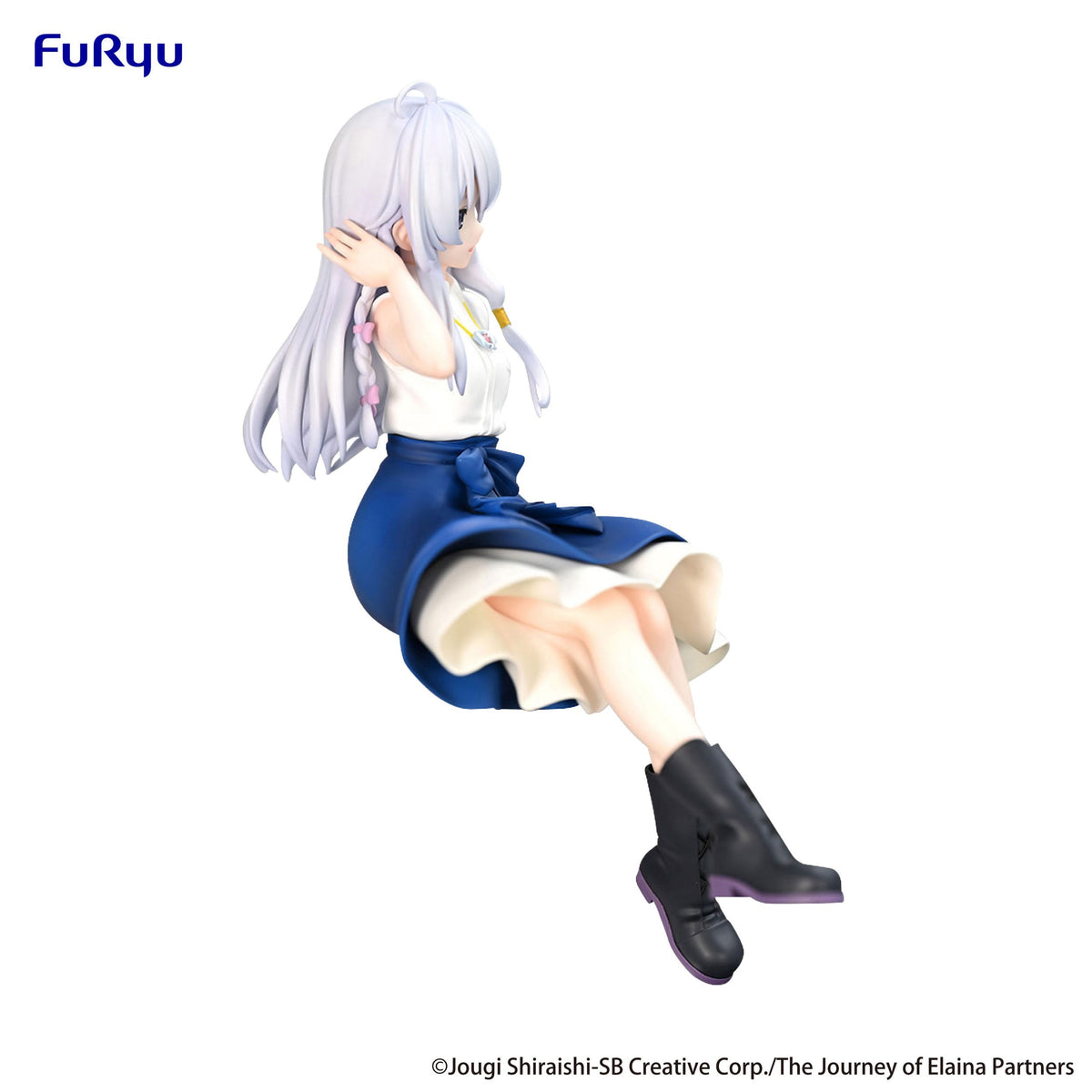 Wandering Witch: The Journey of Elaina - Elaina - Flared Skirt Noodle Stopper figure (Furyu) (OVP deficiency)