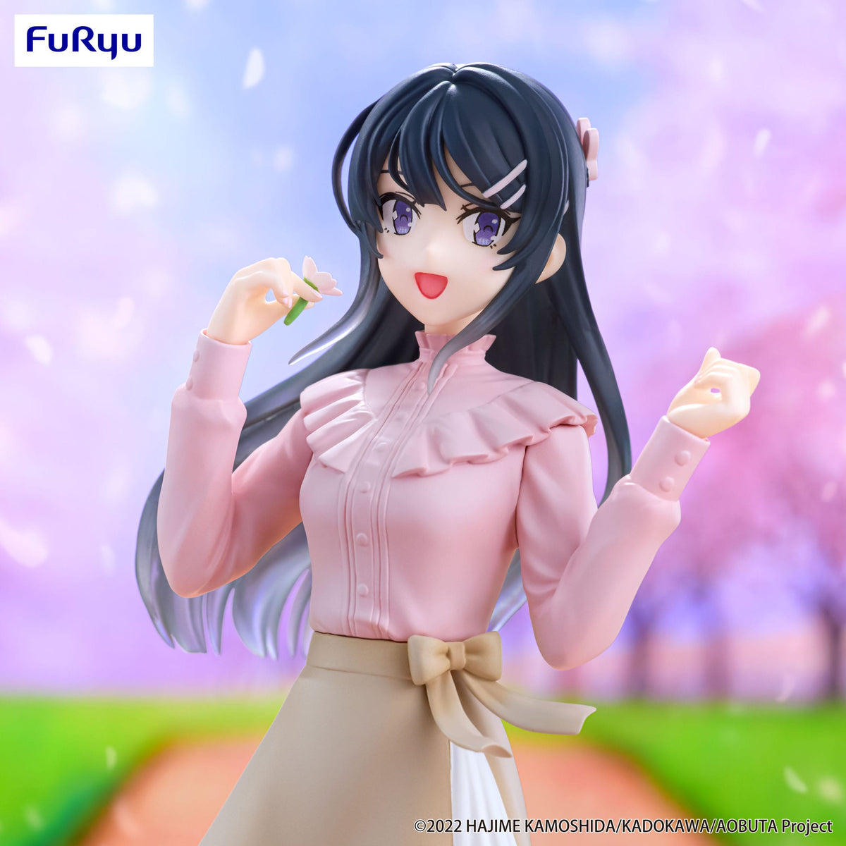 Rascal does not dream of bunny girl senpai - May Sakurajima - Spring Outfit Trio -Try -IT figure (Furyu) (OVP deficiency)