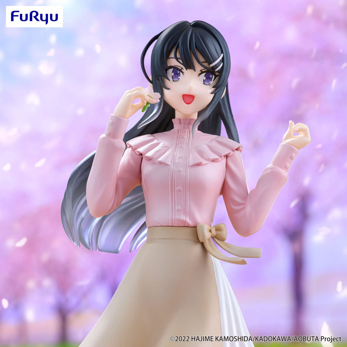 Rascal does not dream of bunny girl senpai - May Sakurajima - Spring Outfit Trio -Try -IT figure (Furyu) (OVP deficiency)