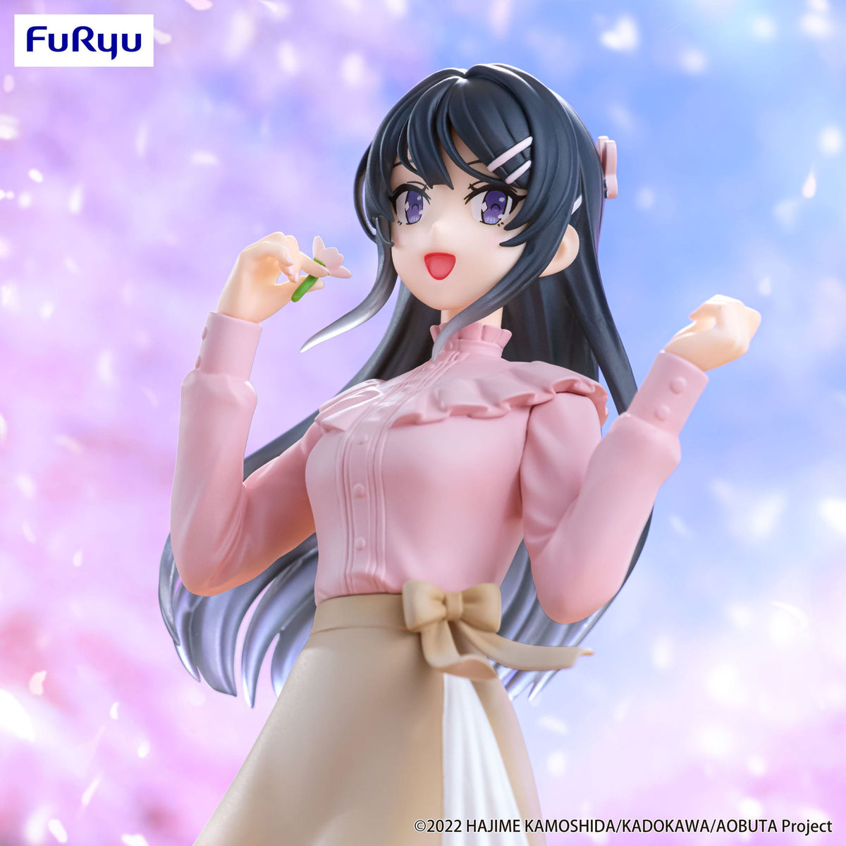 Rascal does not dream of bunny girl senpai - May Sakurajima - Spring Outfit Trio -Try -IT figure (Furyu) (OVP deficiency)