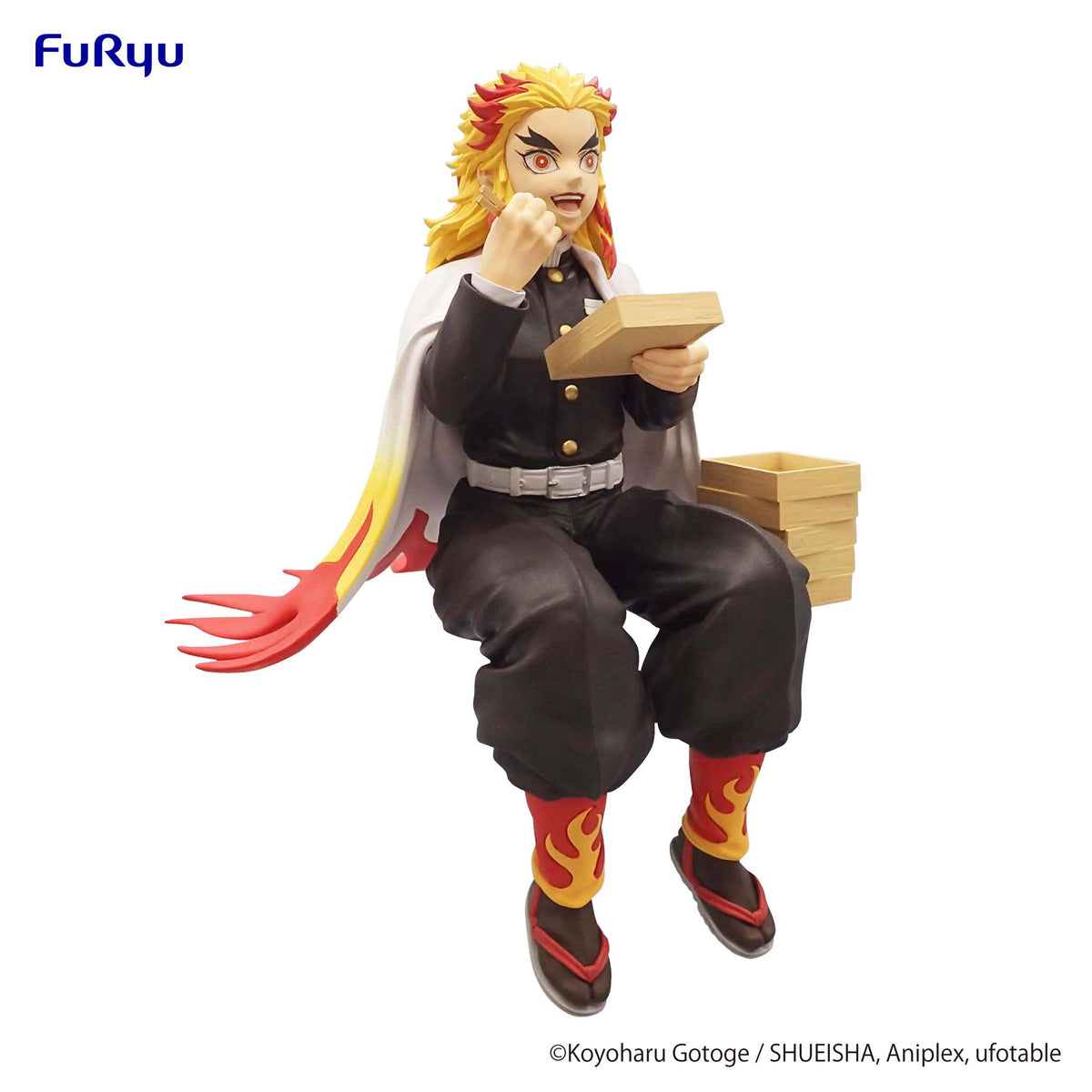 Demon Slayer - Kyojuro Rengoku - Noodle Stopper figure (Furyu) (re-run)