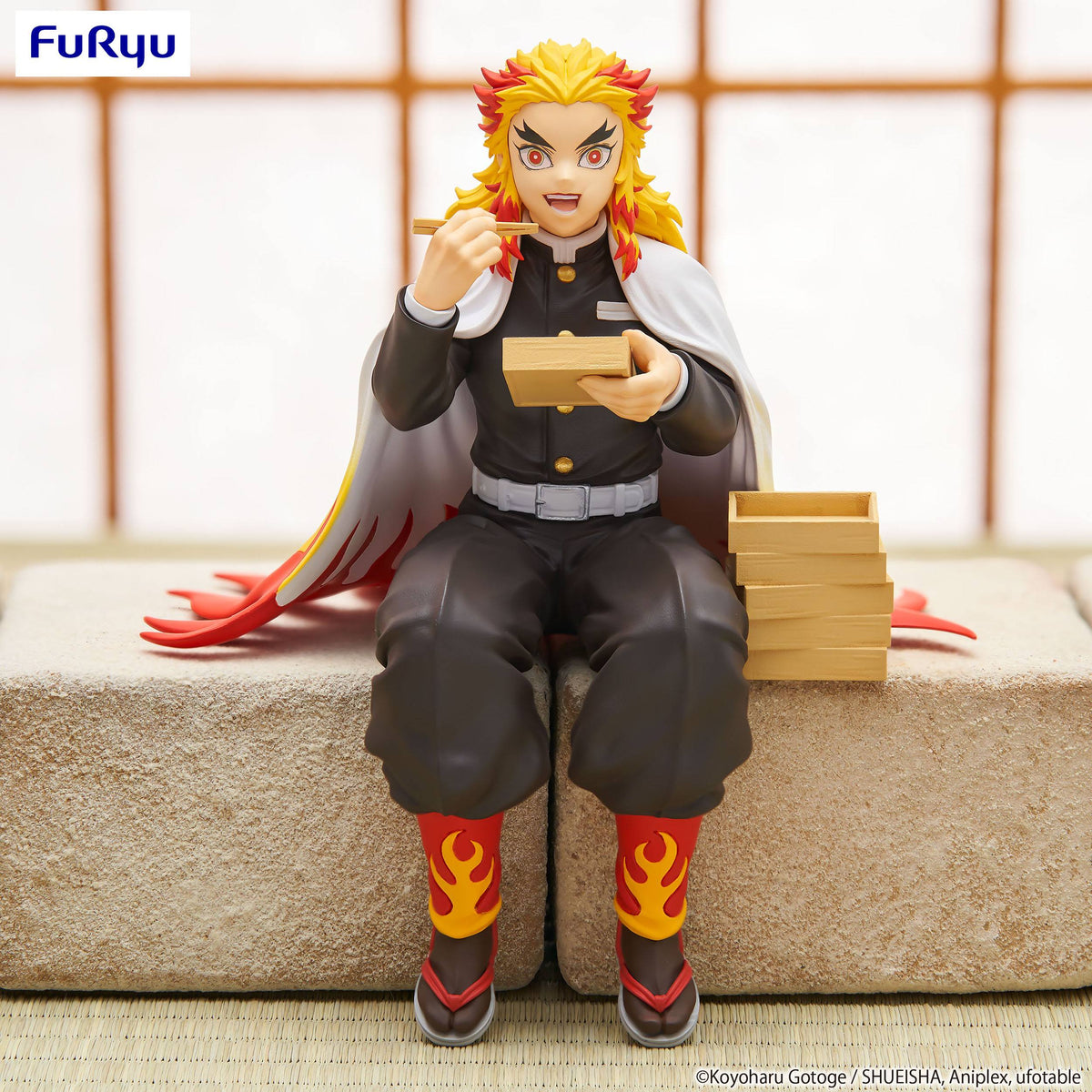 Demon Slayer - Kyojuro Rengoku - Noodle Stopper figure (Furyu) (re-run)