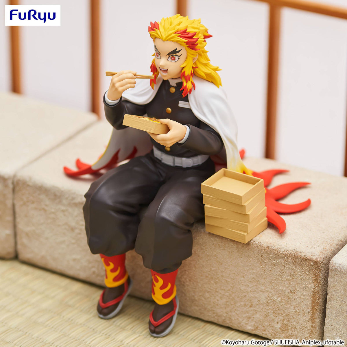 Demon Slayer - Kyojuro Rengoku - Noodle Stopper figure (Furyu) (re-run)
