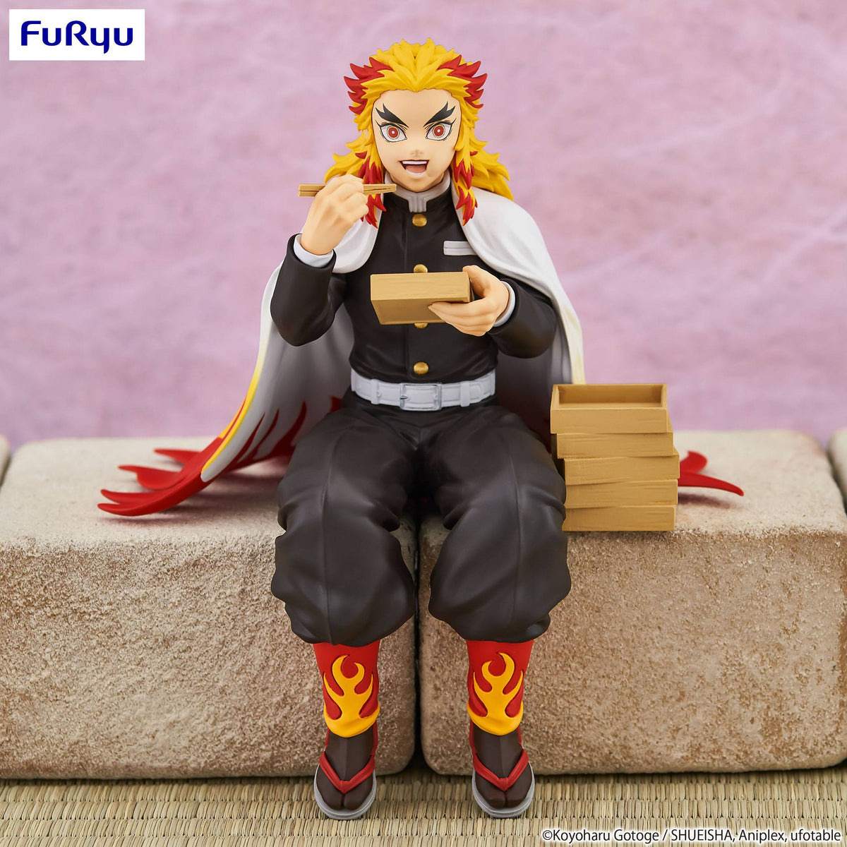 Demon Slayer - Kyojuro Rengoku - Noodle Stopper figure (Furyu) (re-run)