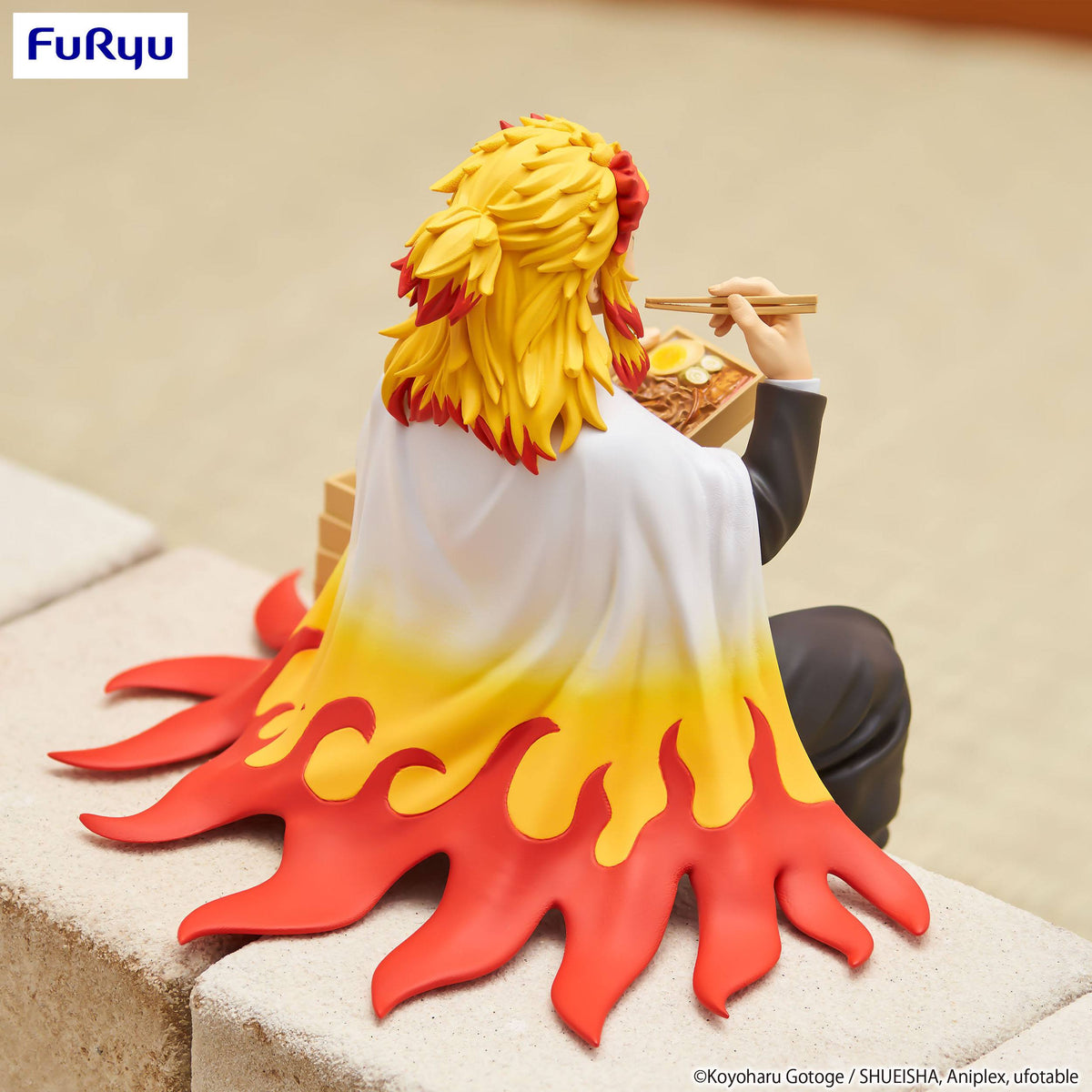 Demon Slayer - Kyojuro Rengoku - Noodle Stopper figure (Furyu) (re-run)