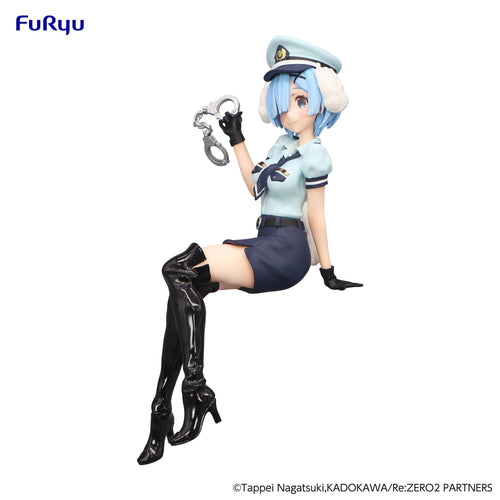 Re:Zero - Rem - Police Officer Cap with Dog Ears Noodle Stopper Figur (Furyu)
