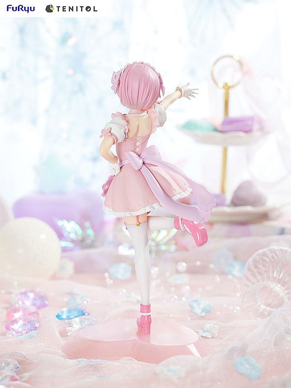 Re:Zero - Ram - Yumekawa Maid Tenitol Figur (Furyu)