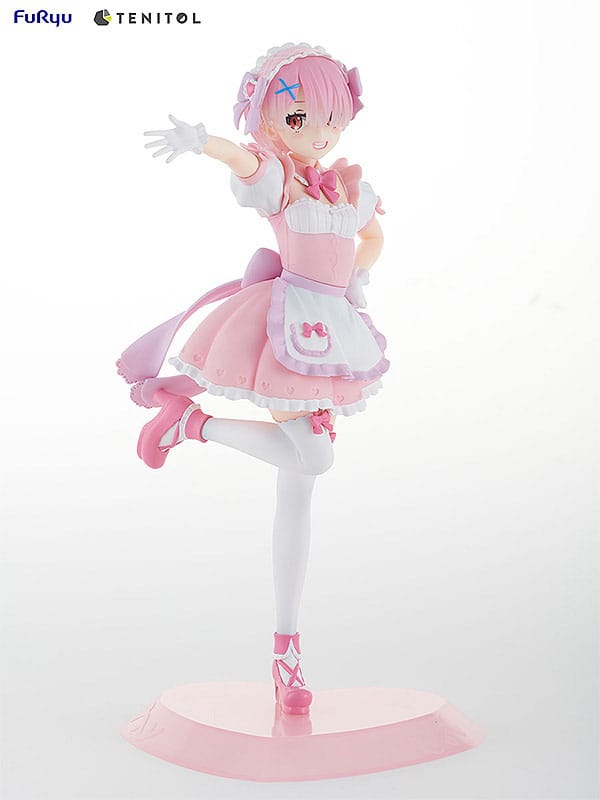 Re:Zero - Ram - Yumekawa Maid Tenitol Figur (Furyu)