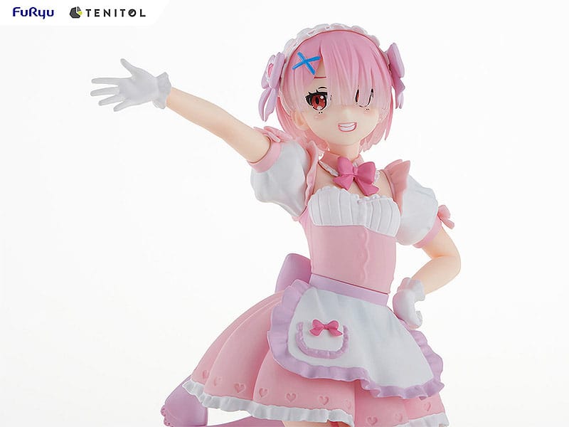 Re:Zero - Ram - Yumekawa Maid Tenitol Figur (Furyu)