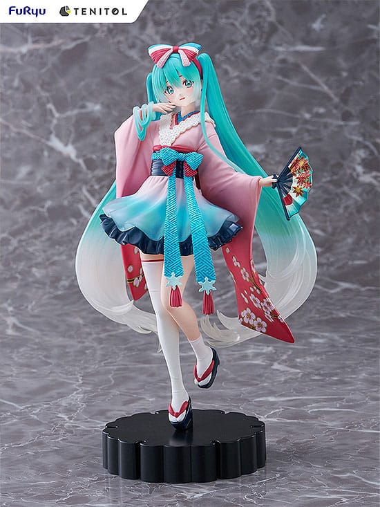 Hatsune Miku - Neo Tokyo Series - Kimono Tenitol Figur (Furyu)