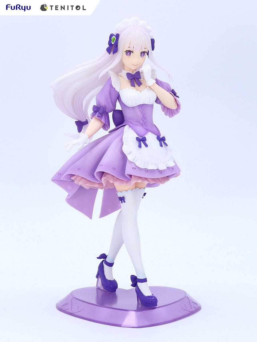 Re:Zero - Emilia - Yumekawa Maid Tenitol Figur (Furyu)