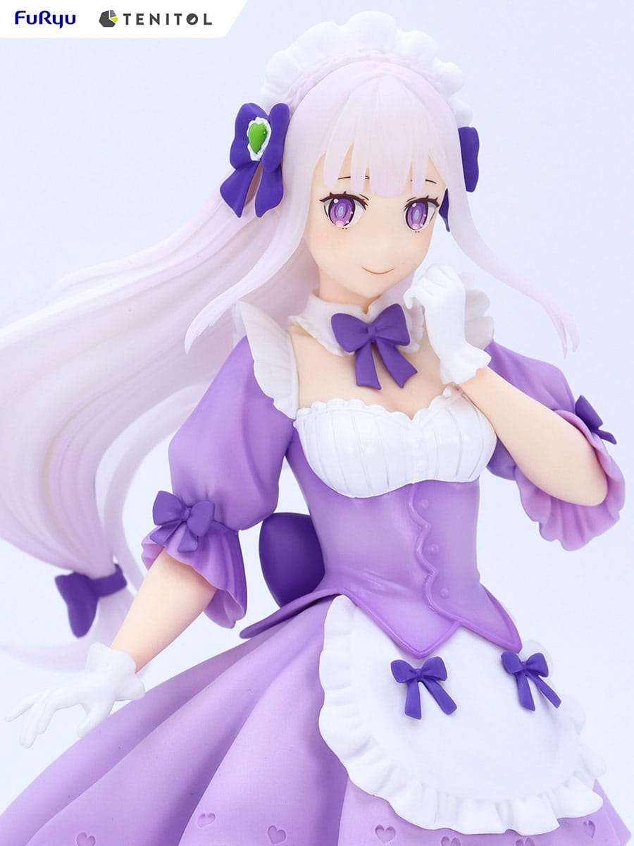 Re:Zero - Emilia - Yumekawa Maid Tenitol Figur (Furyu)